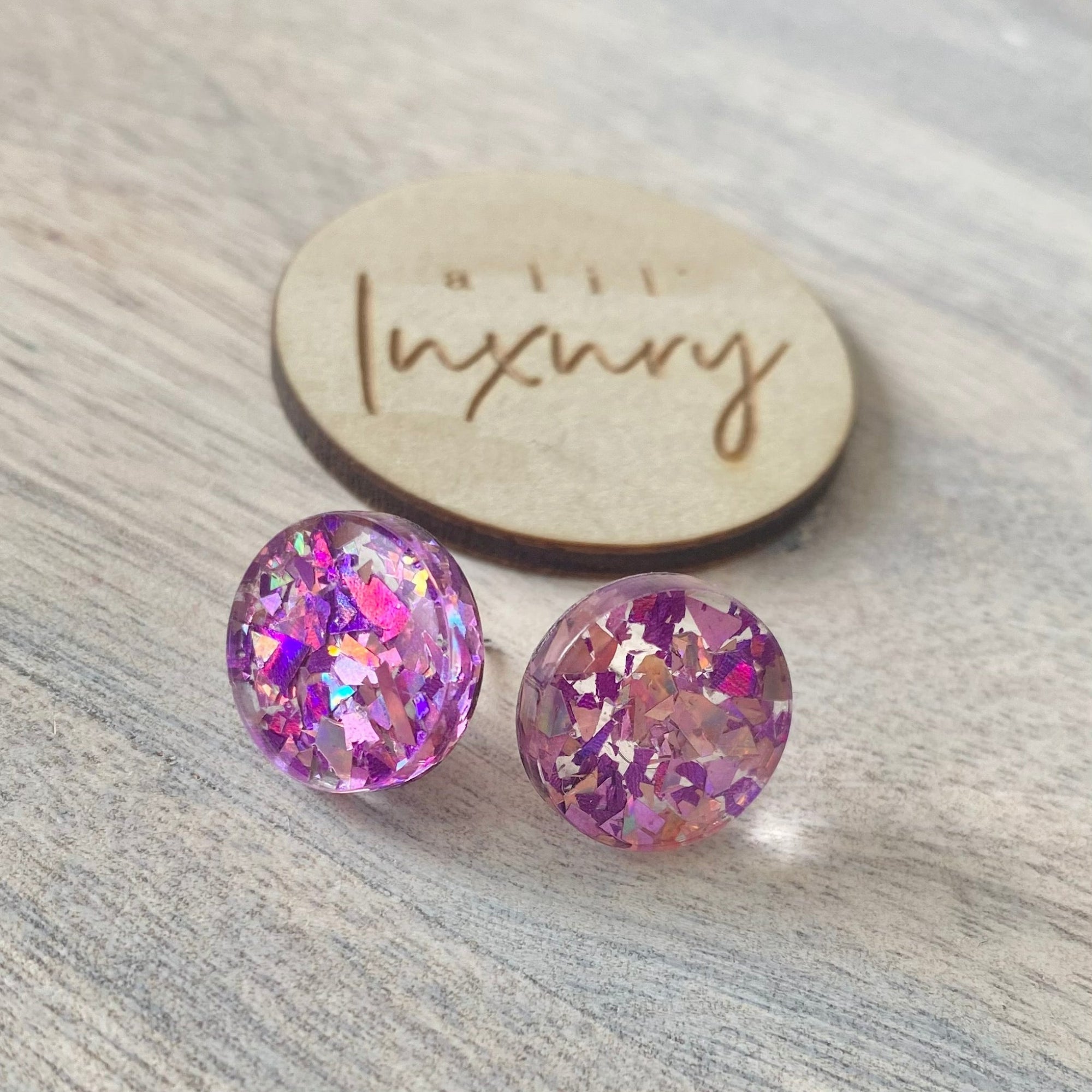 Round Studs A Lil' Luxury
