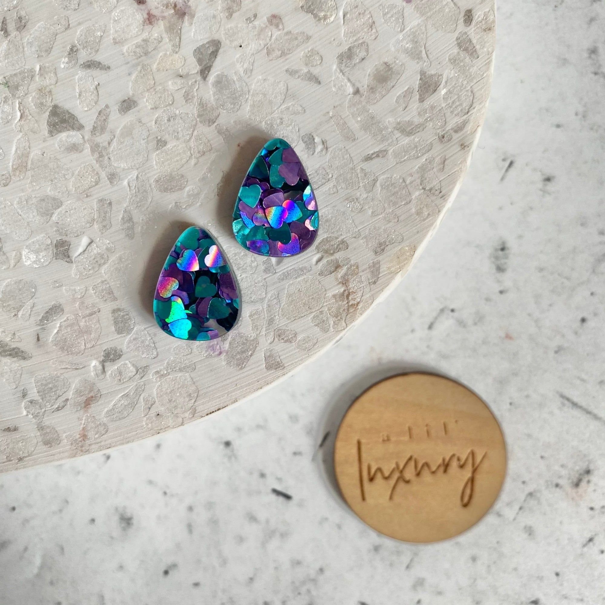Raindrop Studs
