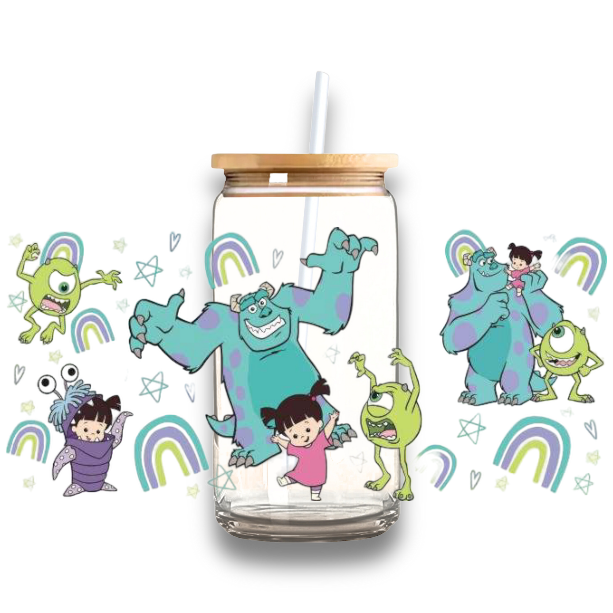 Monsters Plastic or Glass Tumbler