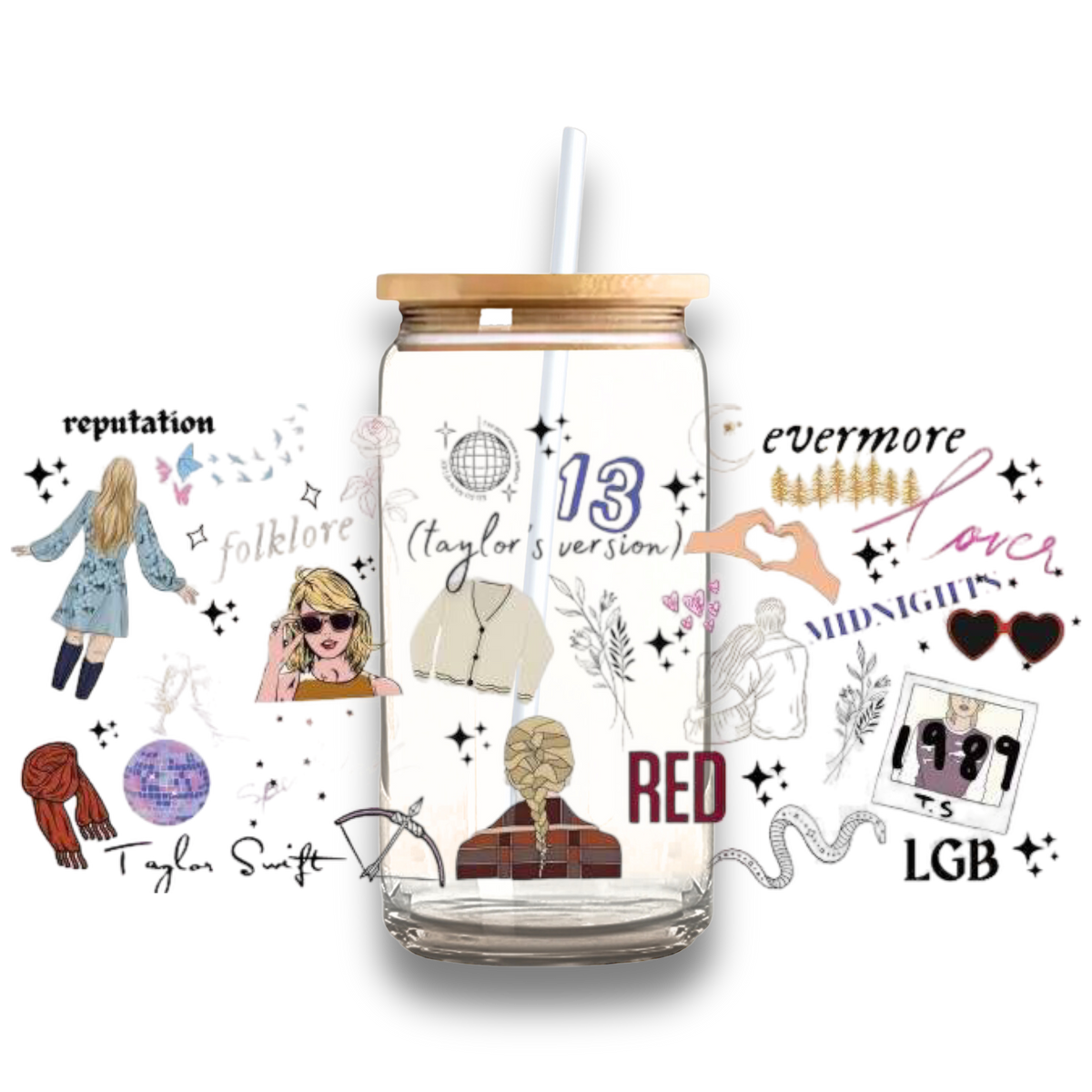 Tay Tay Glass Tumbler