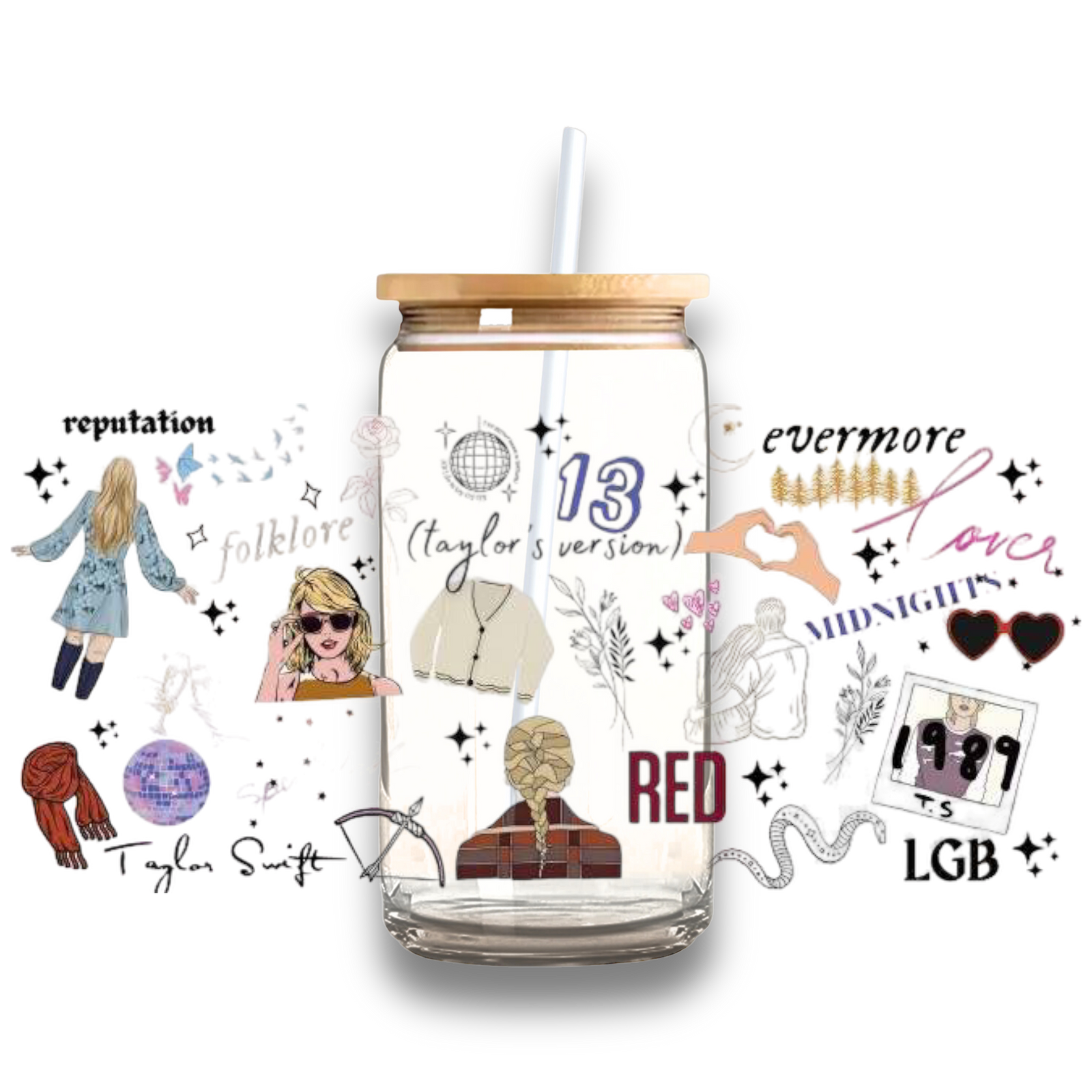 Tay Tay Glass Tumbler