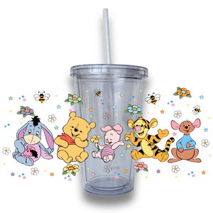 Pooh & Friends Plastic or Glass Tumbler