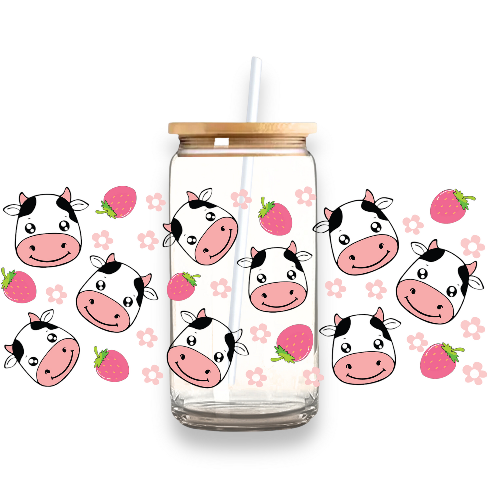 Moo Cow Plastic or Glass Tumbler