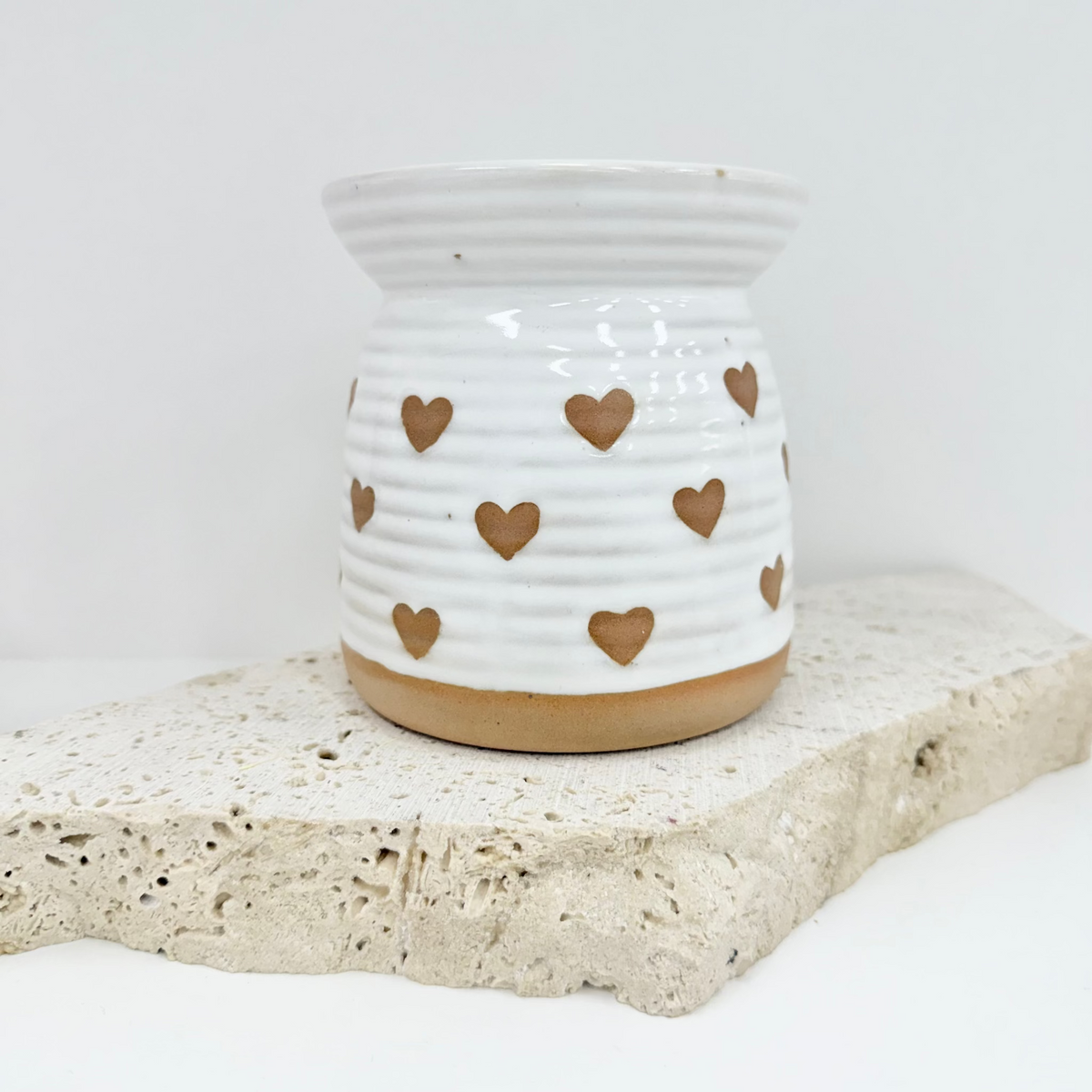 Heart Print Tealight Warmer