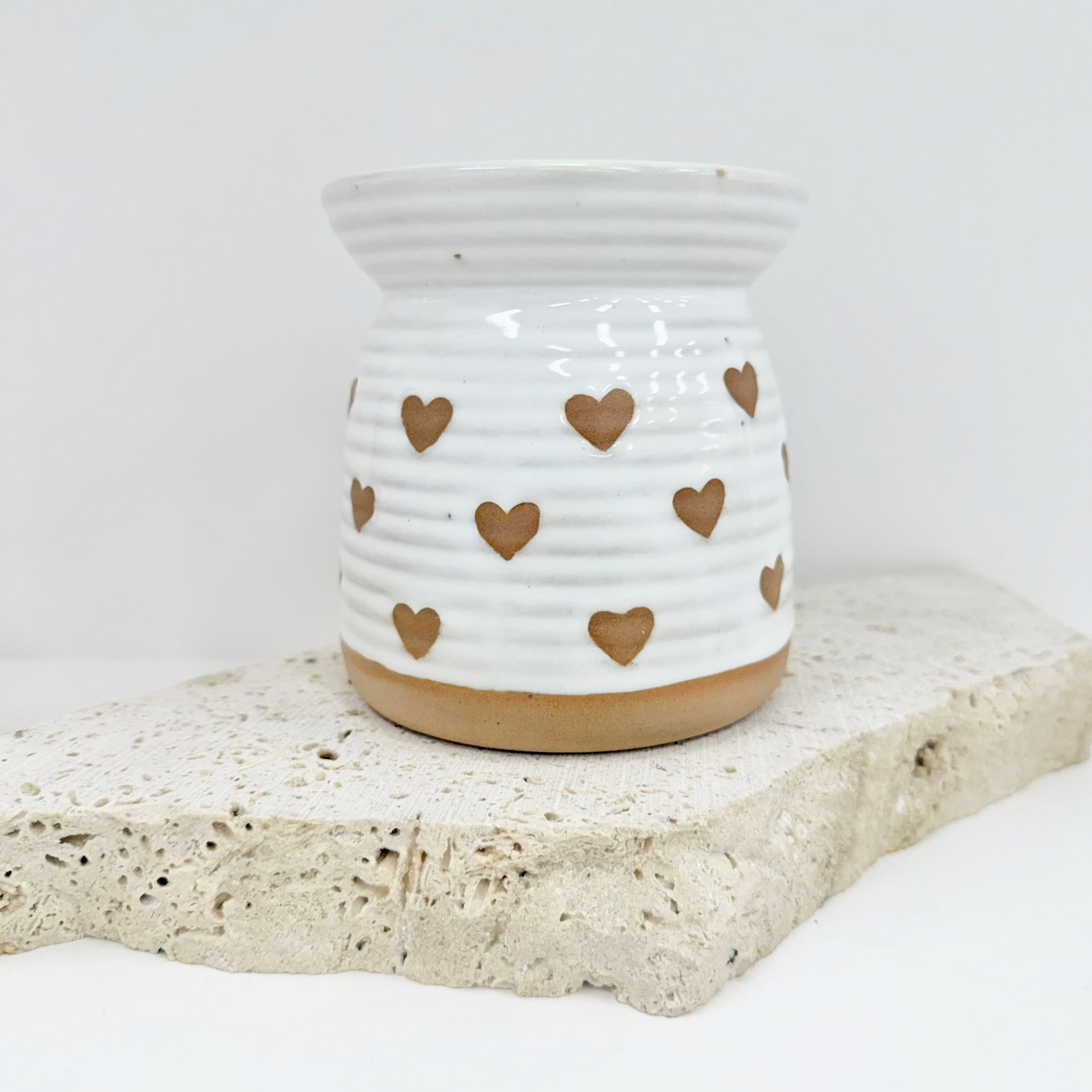 Heart Print Tealight Warmer