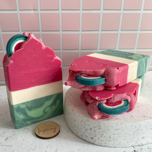 Juicy Watermelon Scented Luxe Soap Bar - A Lil Luxury