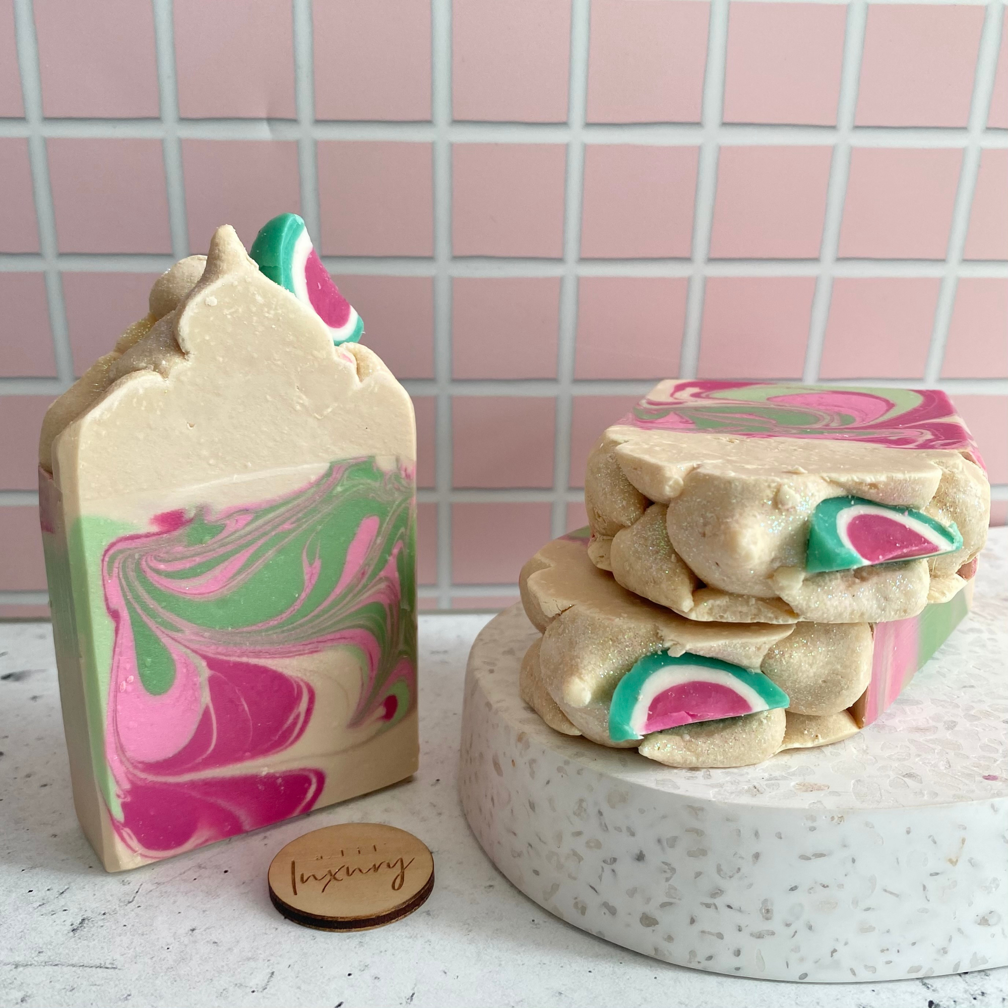Lychee and Guava Scented Luxe Soap Bar - A Lil Luxury