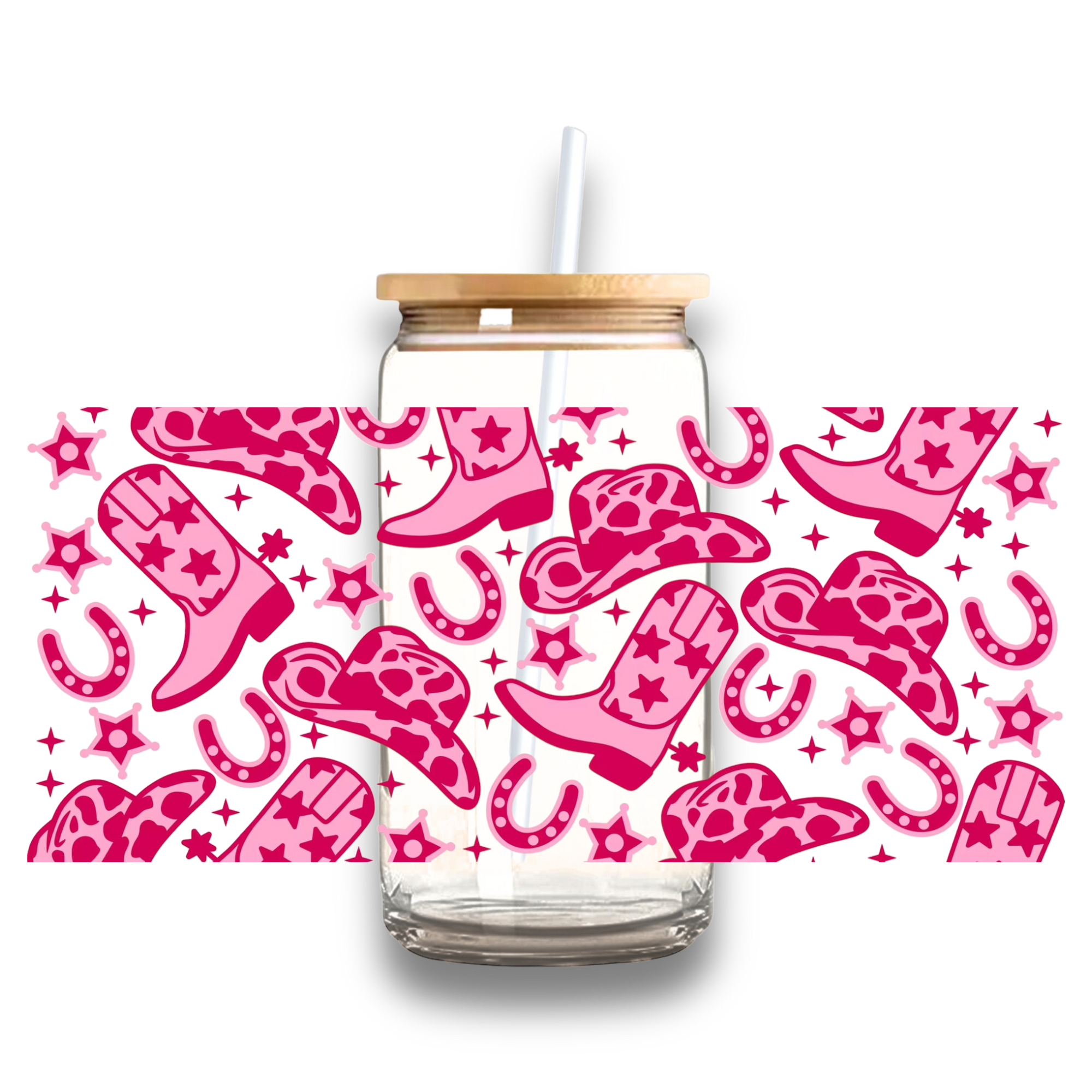 Pink Cowgirl Drinking Cup - A Lil Luxury