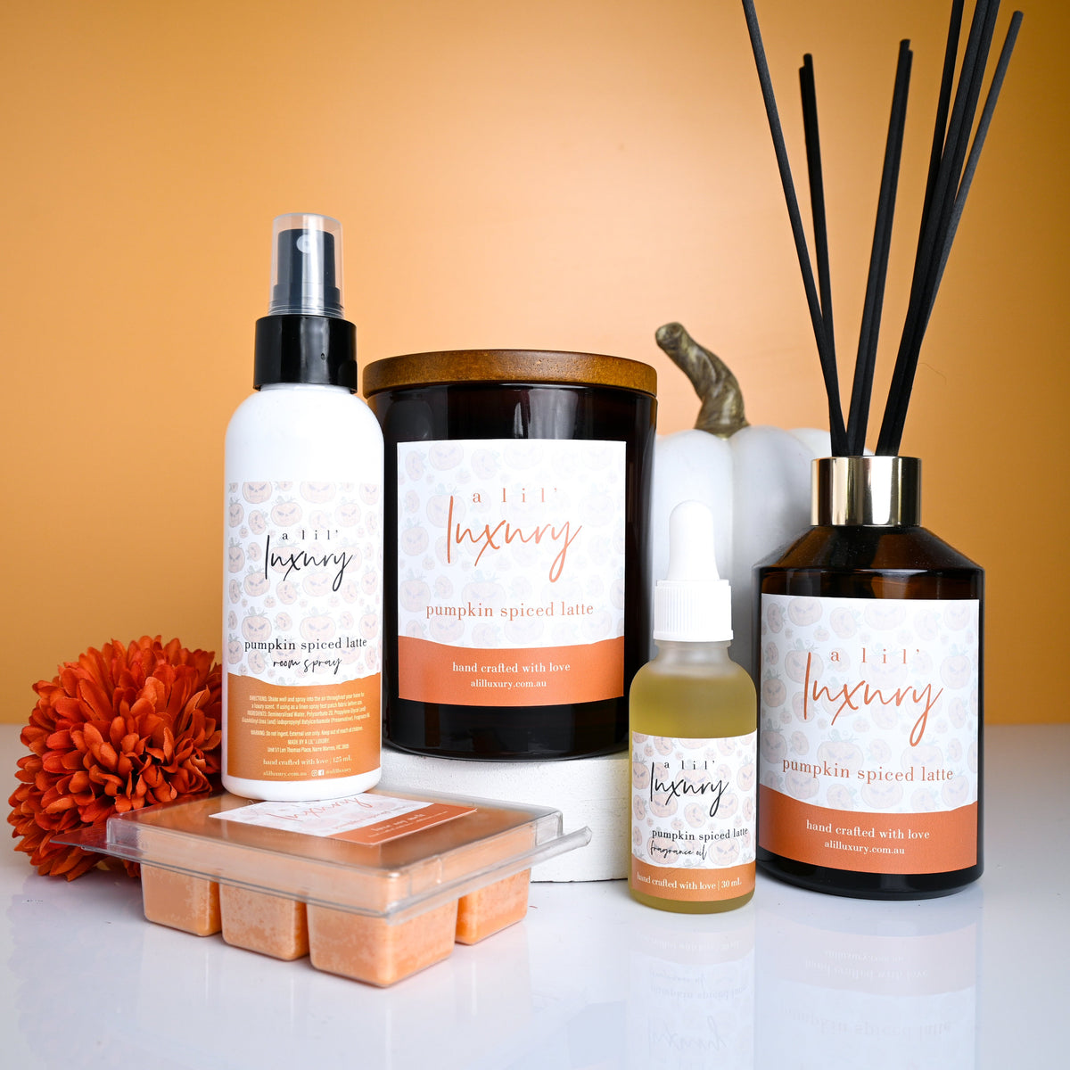 Pumpkin Spiced Latte Scented Products by A Lil Luxury
