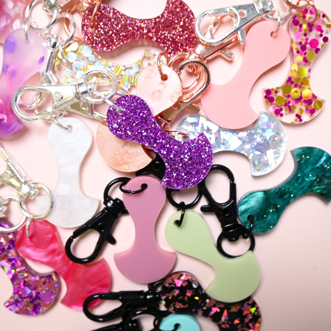 Shopping Trolley Token Keyrings - A Lil Luxury