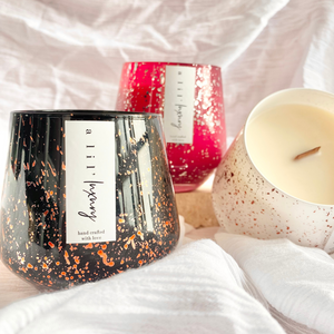 Soy Wax Speckled Candle - A Lil Luxury