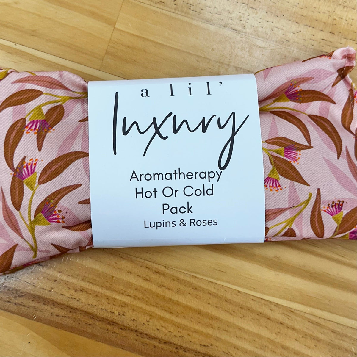 Lupin Heat Pack Sunset Gum with Roses