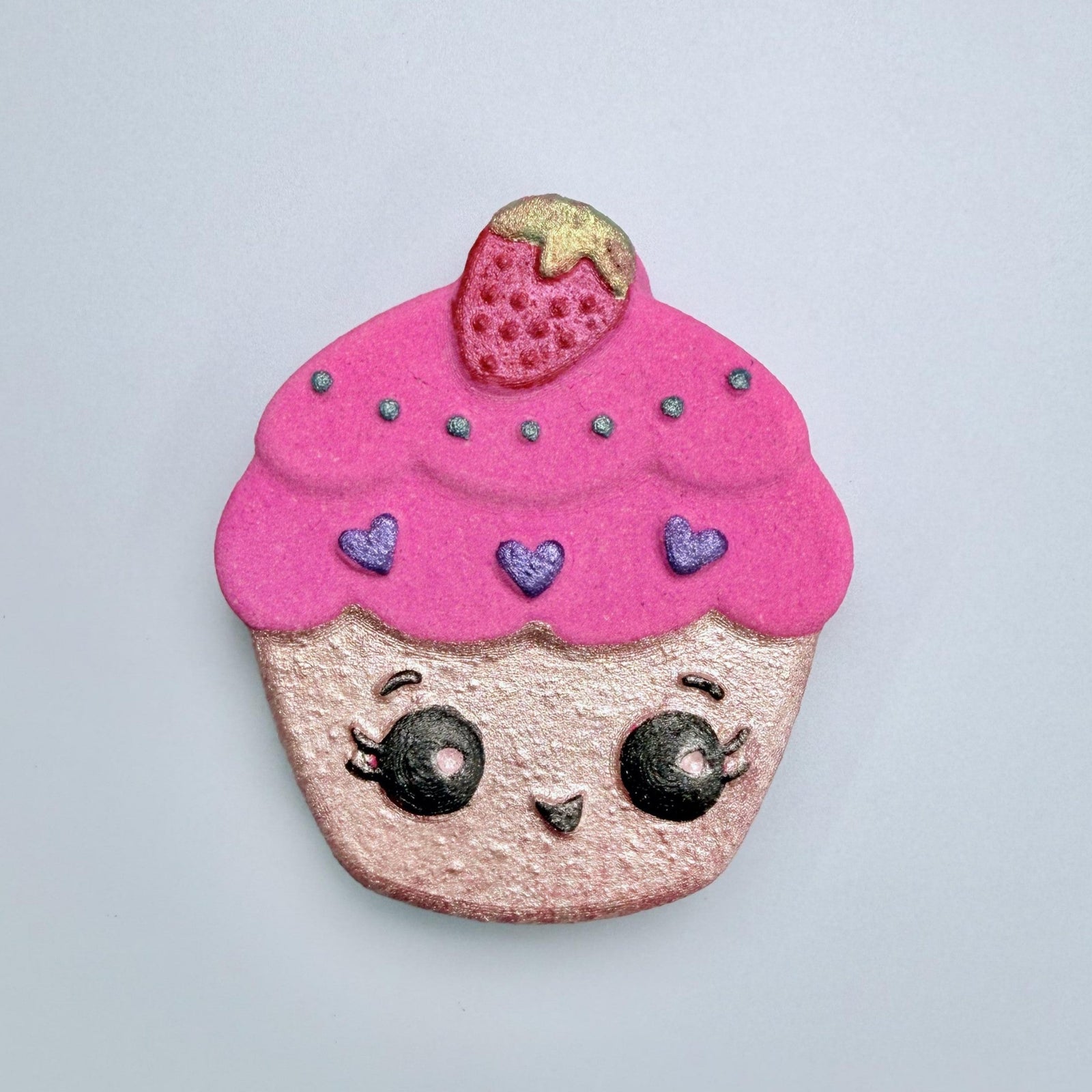 Kawaii Inspired Cupcake Bath Bomb