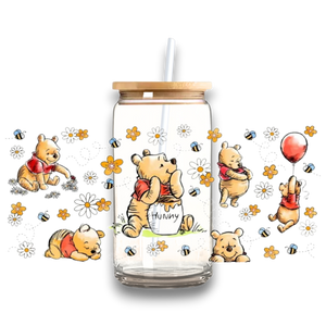 Winnie the Pooh Glass Tumbler - A Lil Luxury