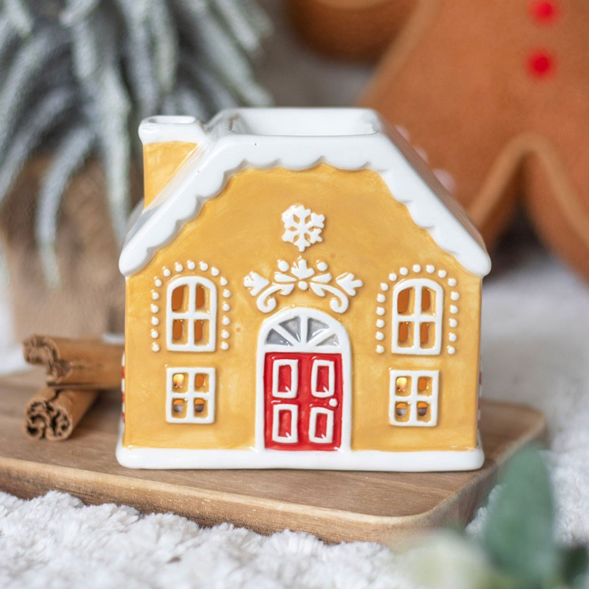 candycane gingerbread house melt warmer