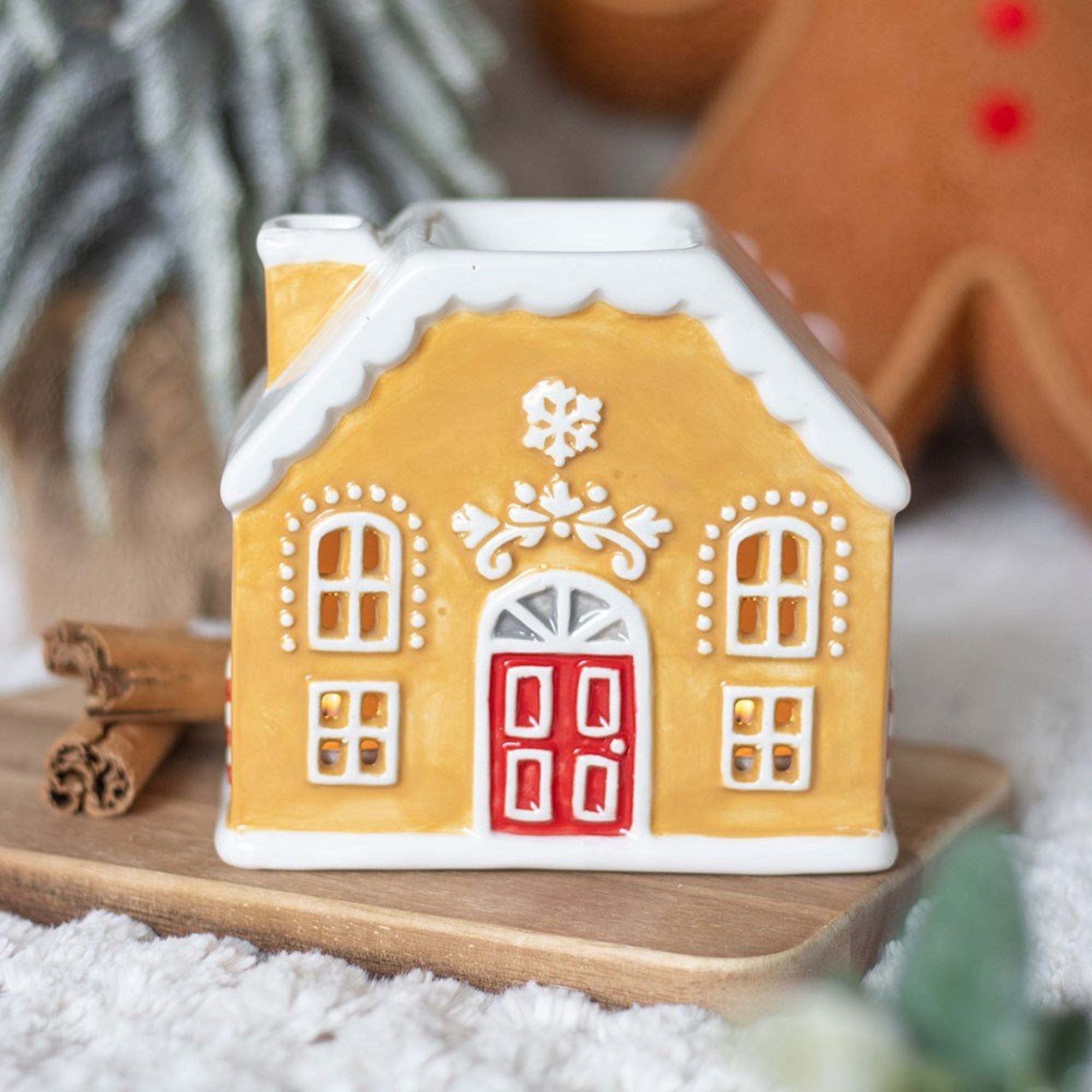 candycane gingerbread house melt warmer