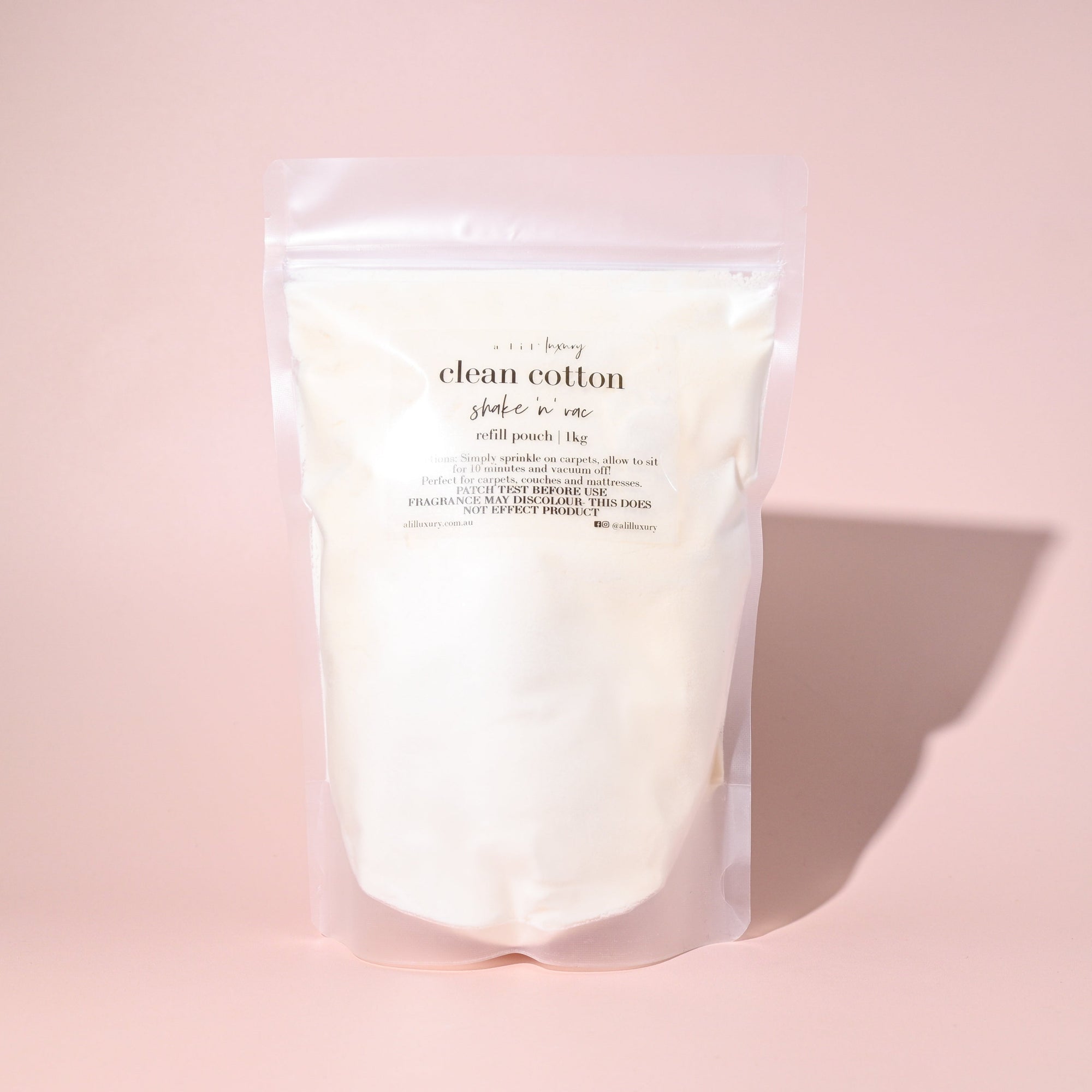 carpet deodoriser refill pouch