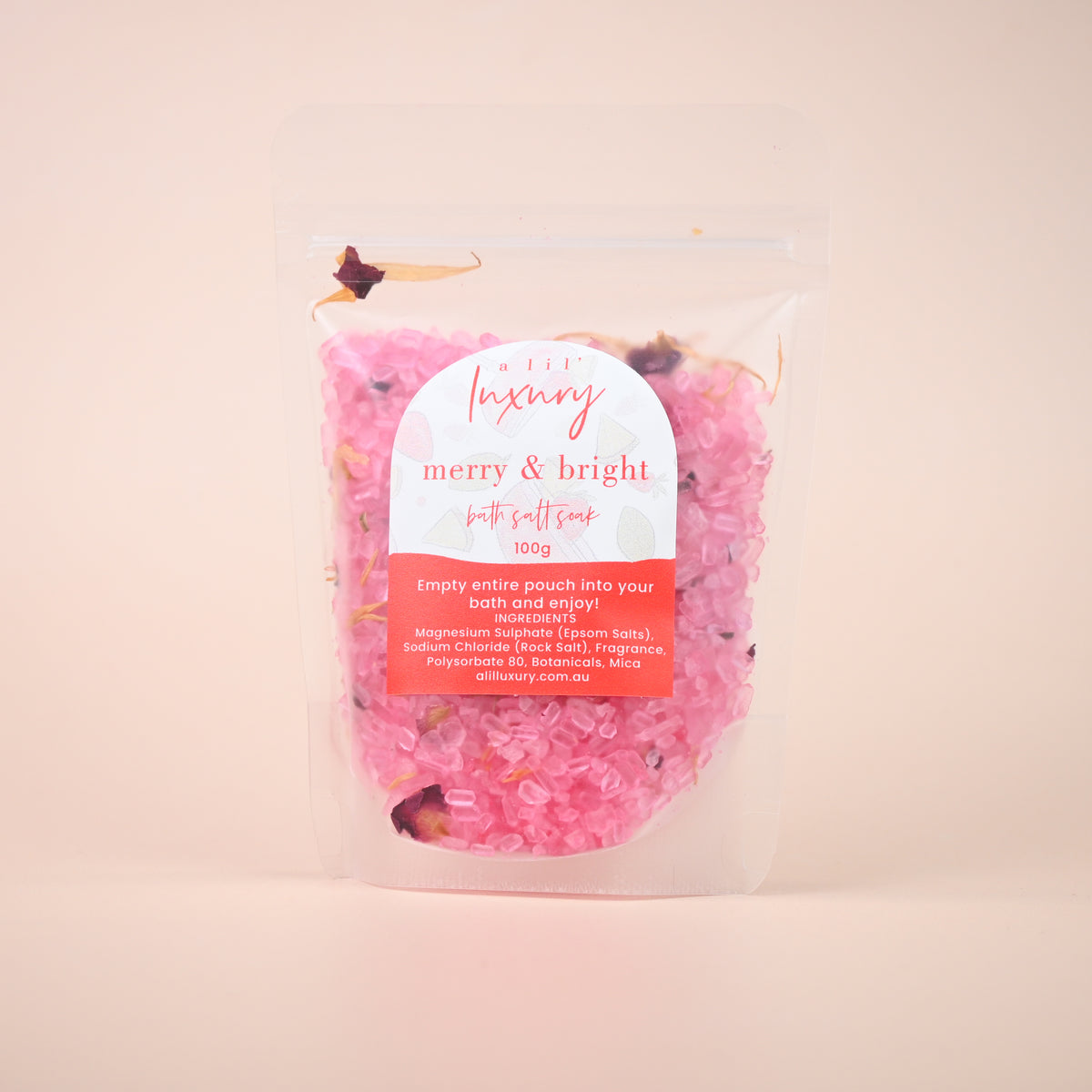 Bath Salt Soak | Christmas Edition