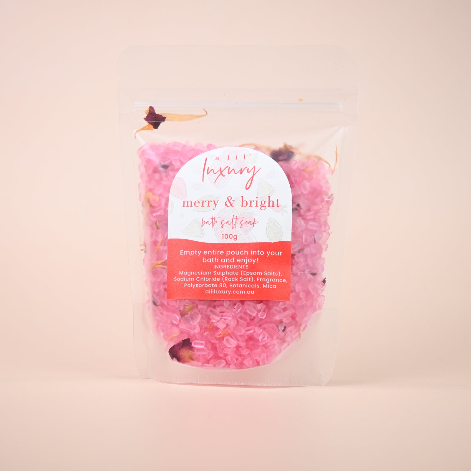 Bath Salt Soak | Christmas Edition