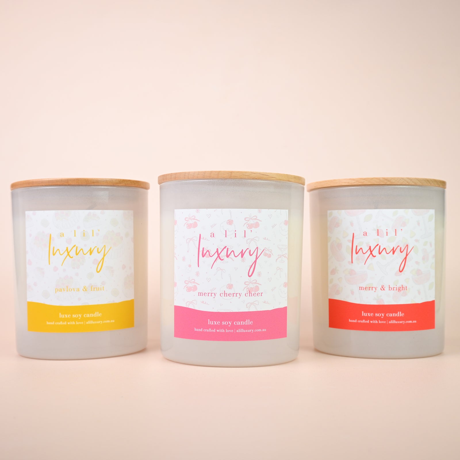 Luxury Soy Jar Candle in Gift Box | Christmas Edition