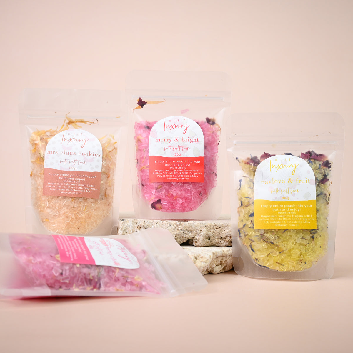 Bath Salt Soak | Christmas Edition