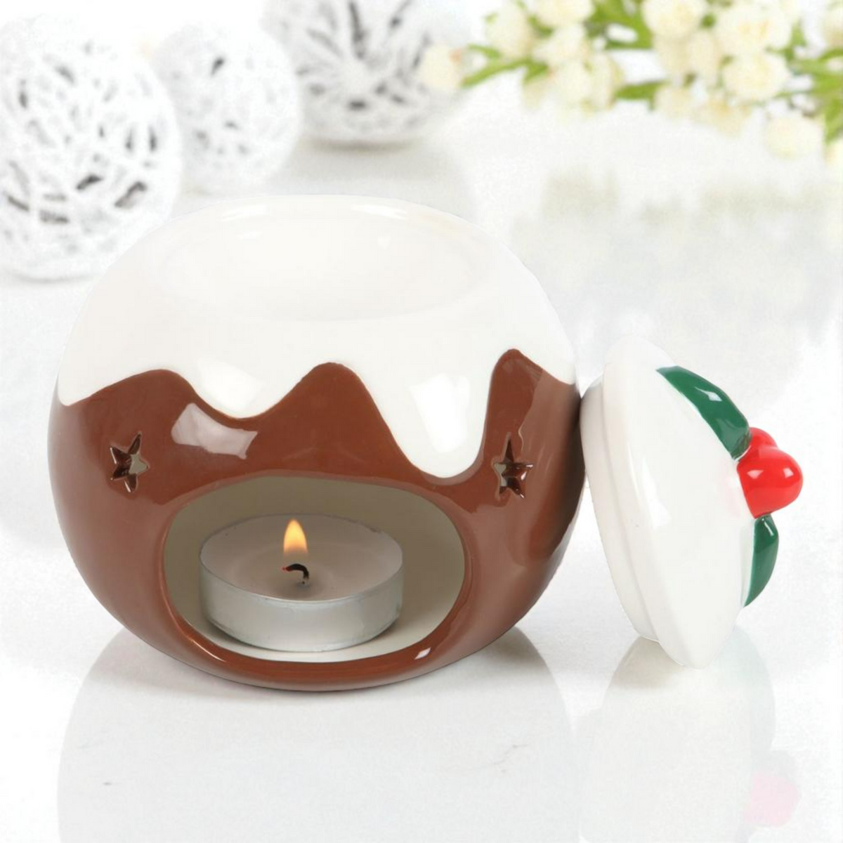 christmas pudding home fragrance warmer