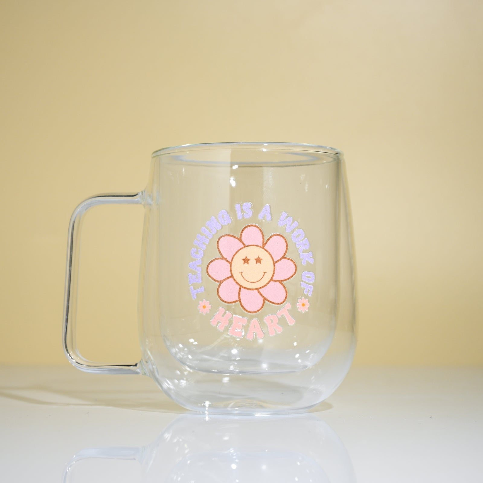 Teacher & Educator Edition Double Wall Glass Mug