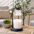 fluted glass candle warmer lamp