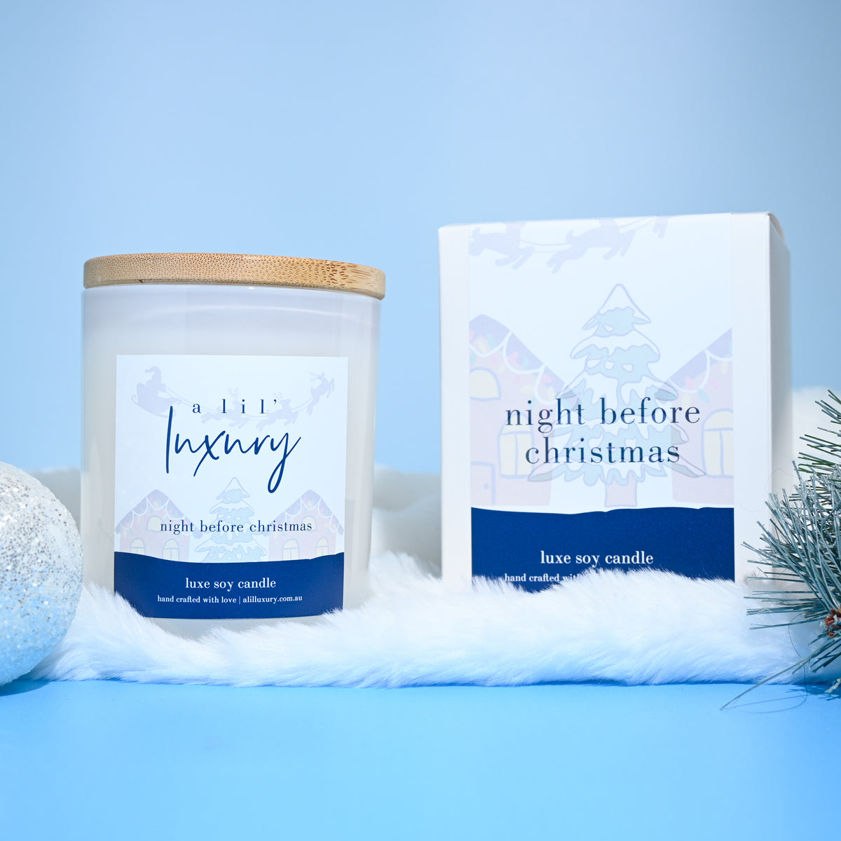 Christmas Luxury Soy Jar Candle