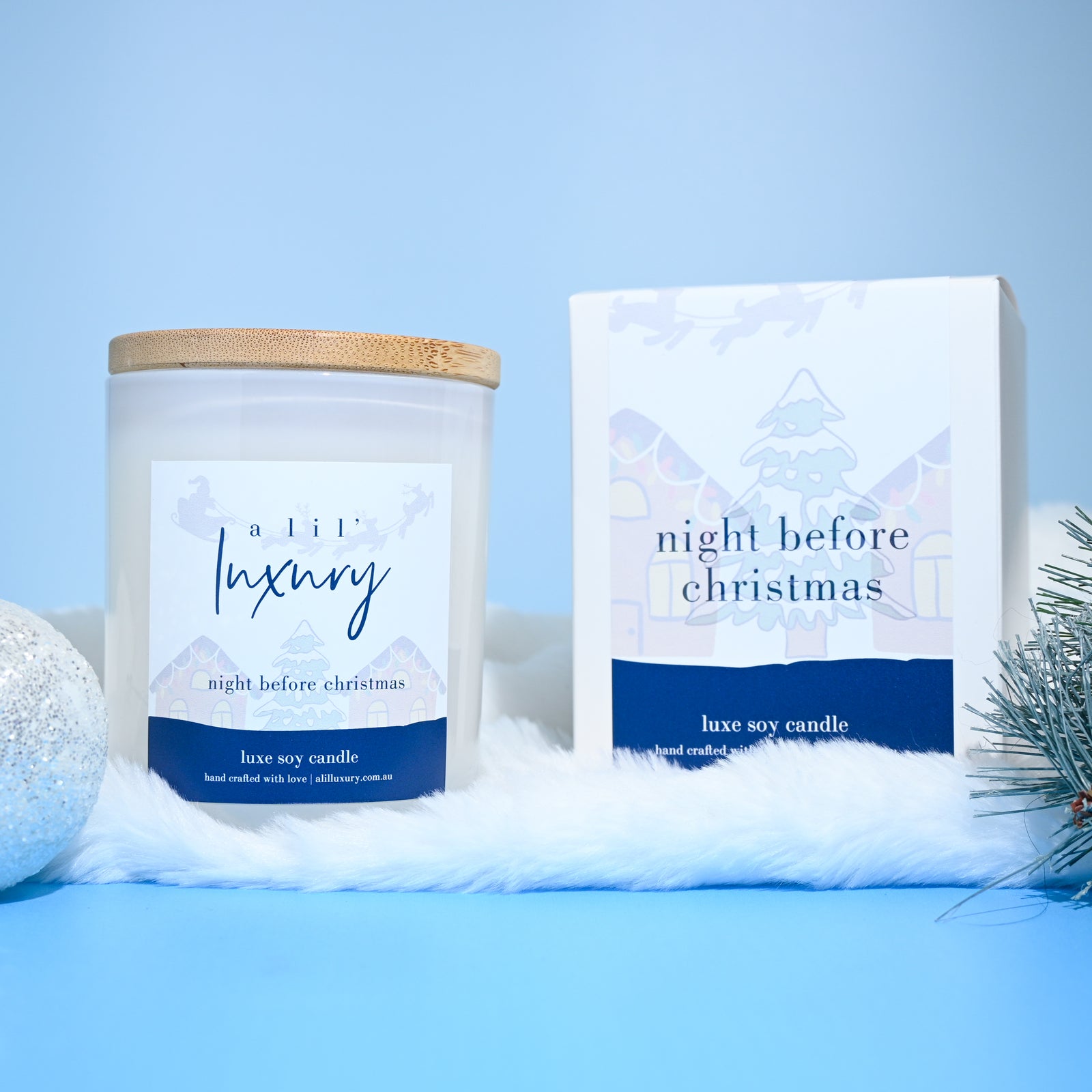 Christmas Luxury Soy Jar Candle