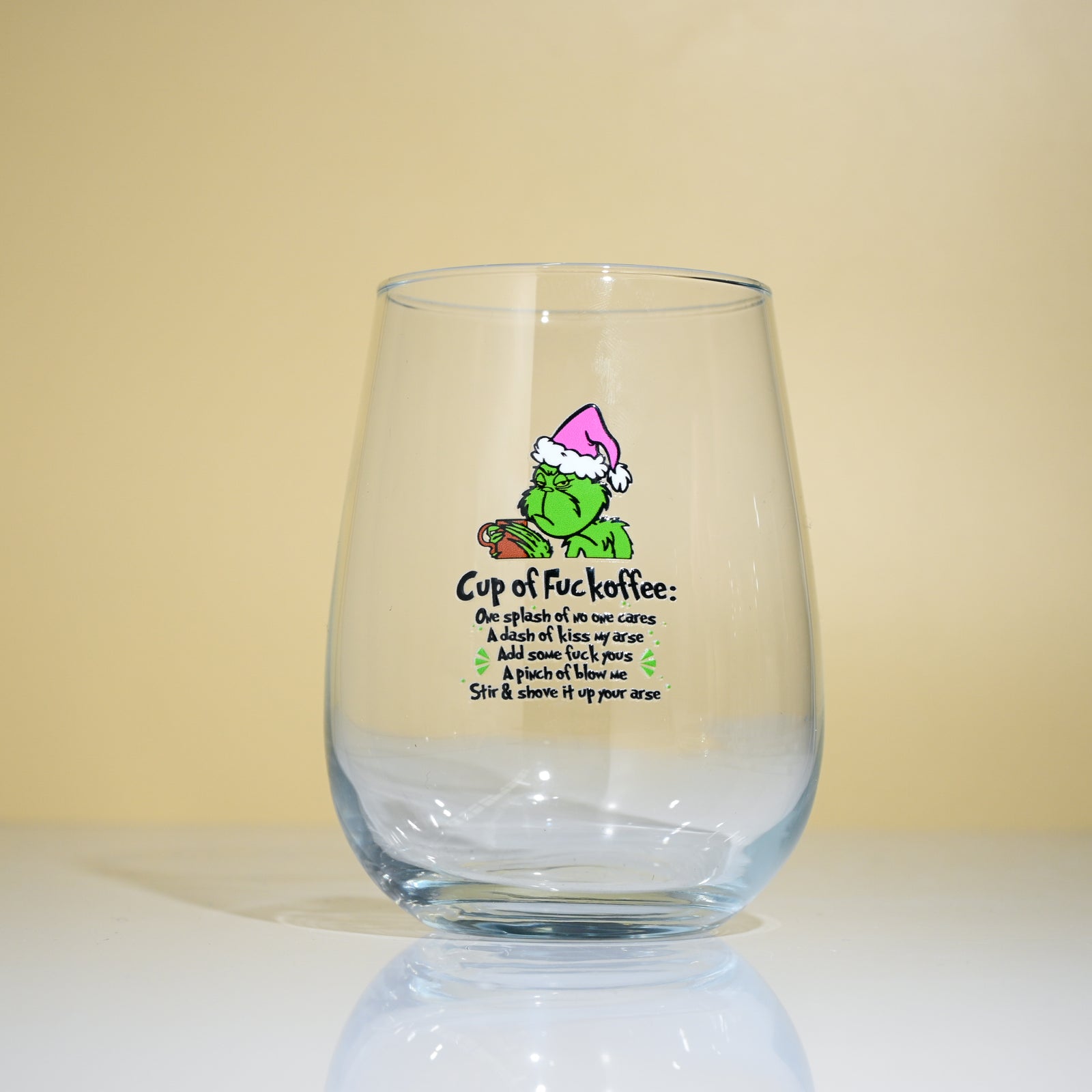 Teacher & Educator Quote Wine Glass