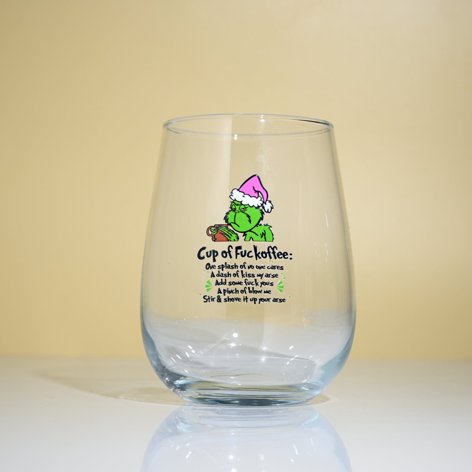 Teacher & Educator Quote Wine Glass