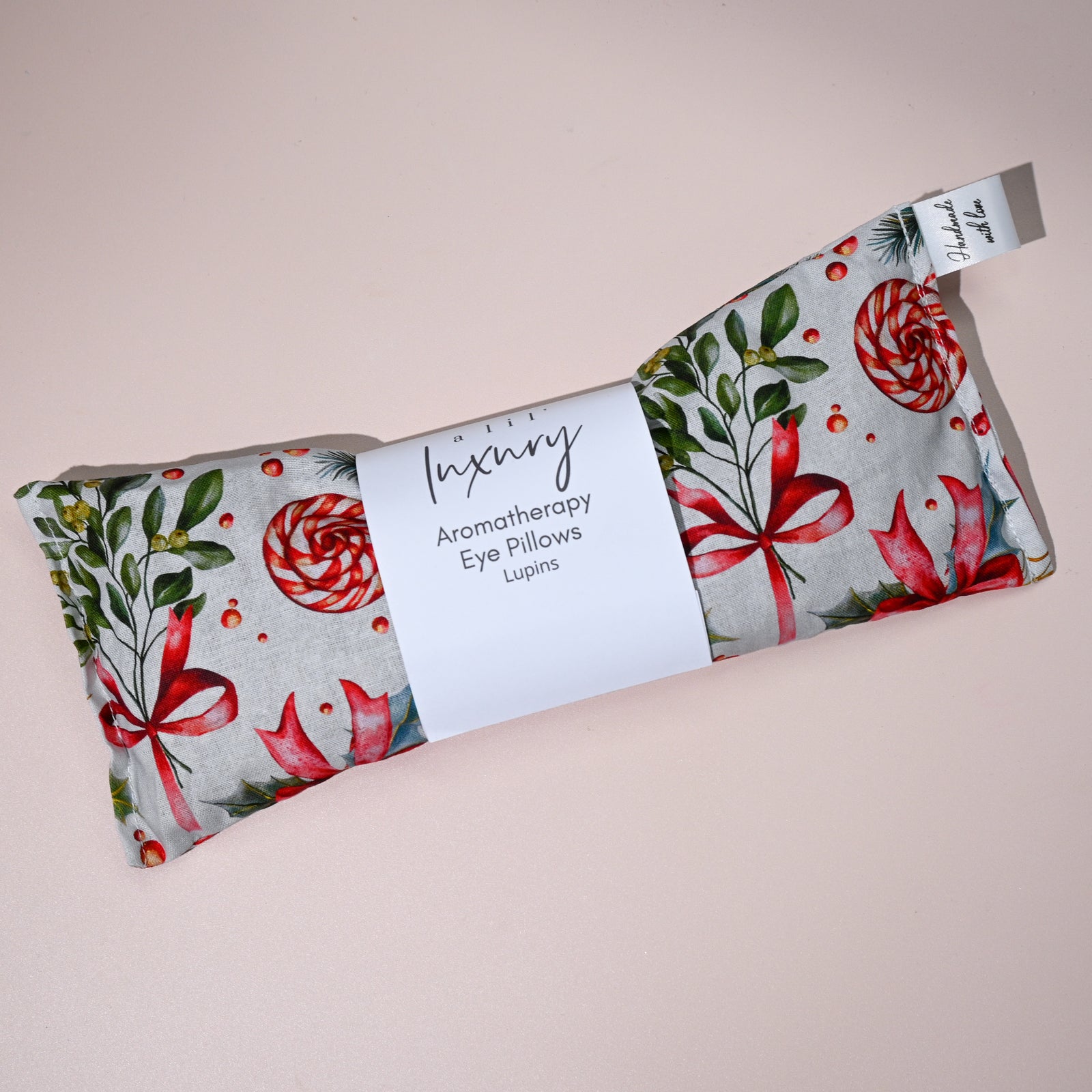 Aromatherapy Lupin Eye Pillow Christmas Edition
