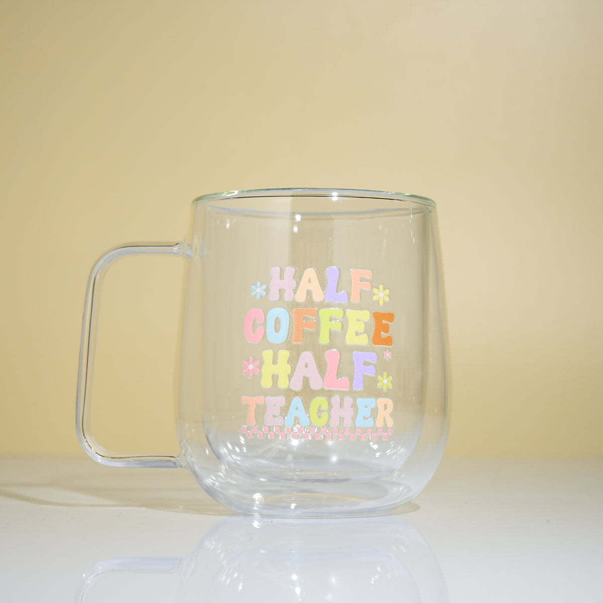 Teacher & Educator Edition Double Wall Glass Mug