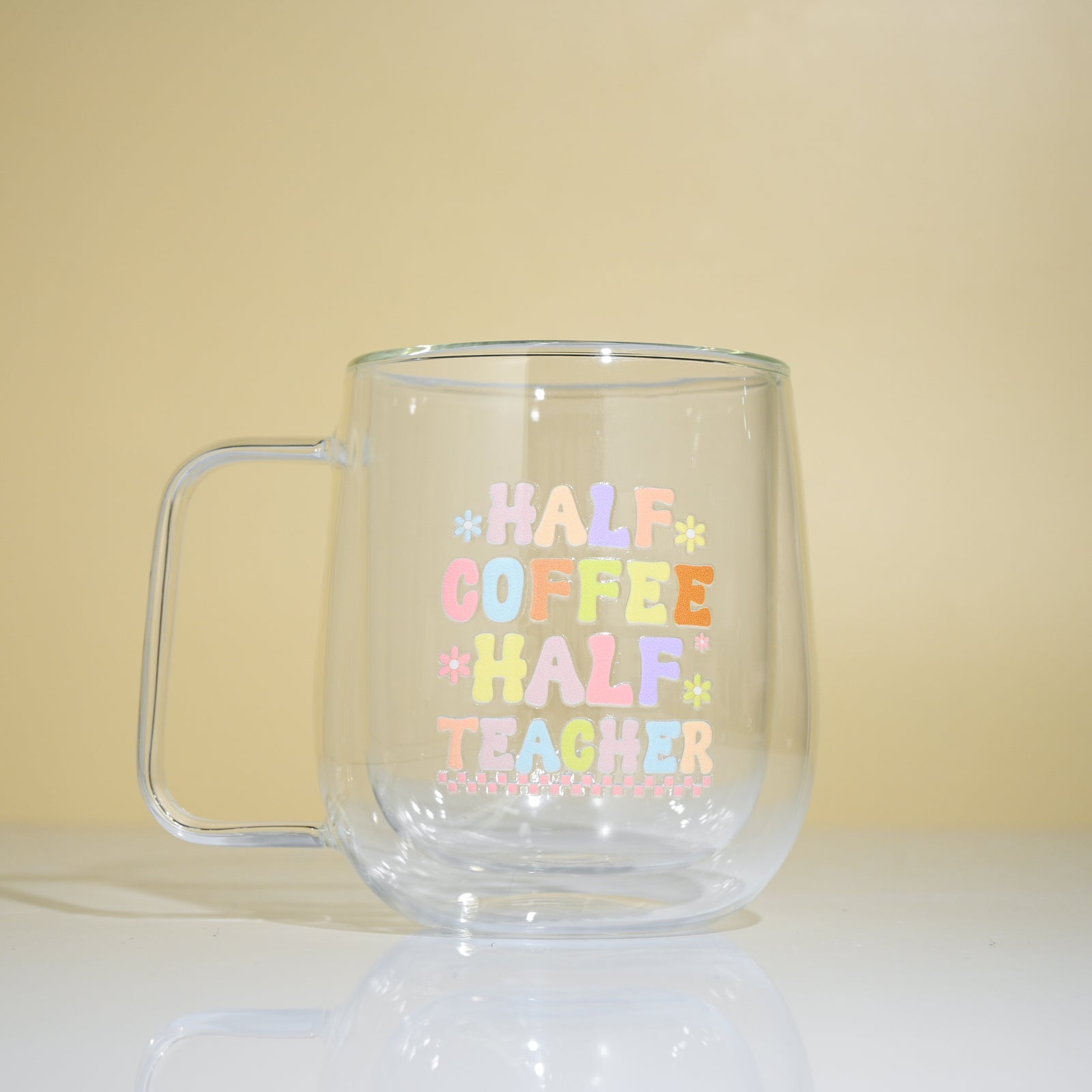 Teacher & Educator Edition Double Wall Glass Mug