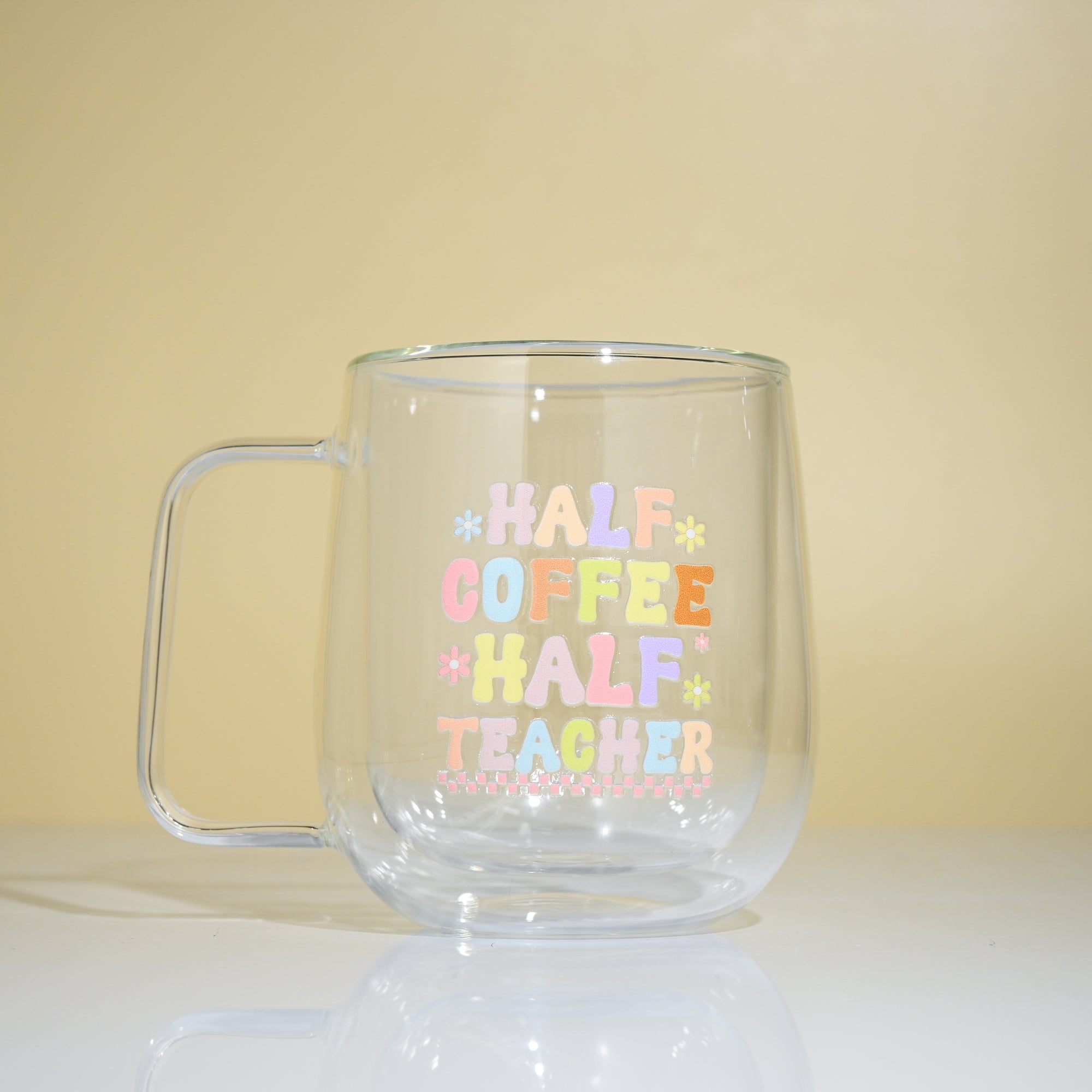 Teacher & Educator Edition Double Wall Glass Mug