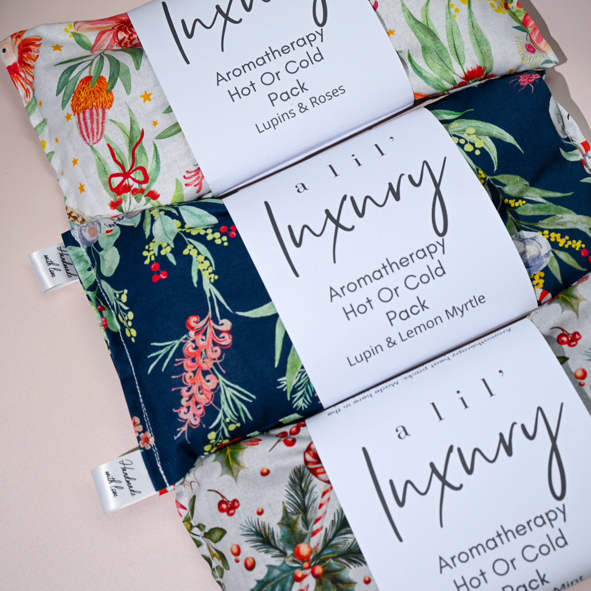 Aromatherapy Lupin Heat Pack Christmas Edition