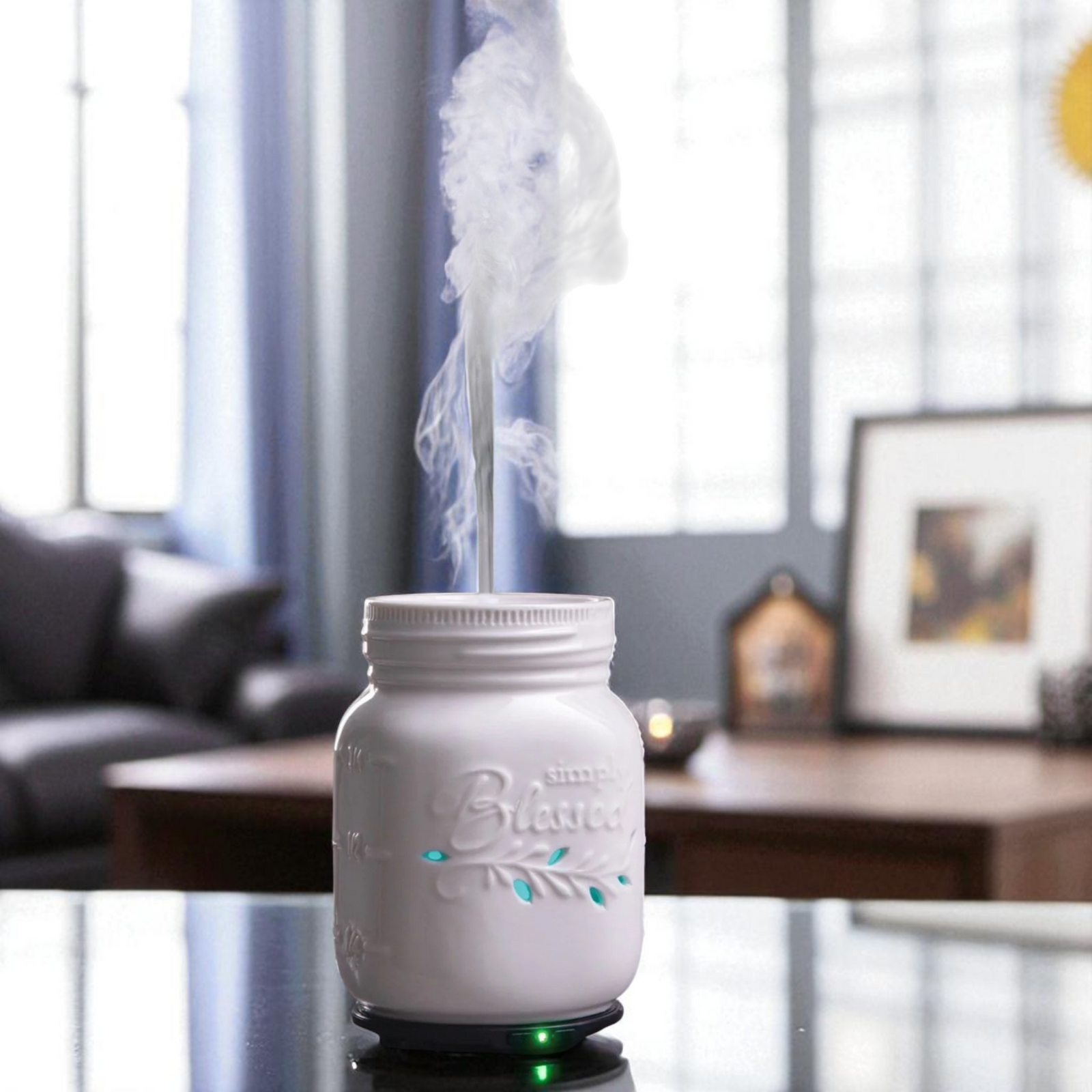 mason jar aromatherapy diffuser
