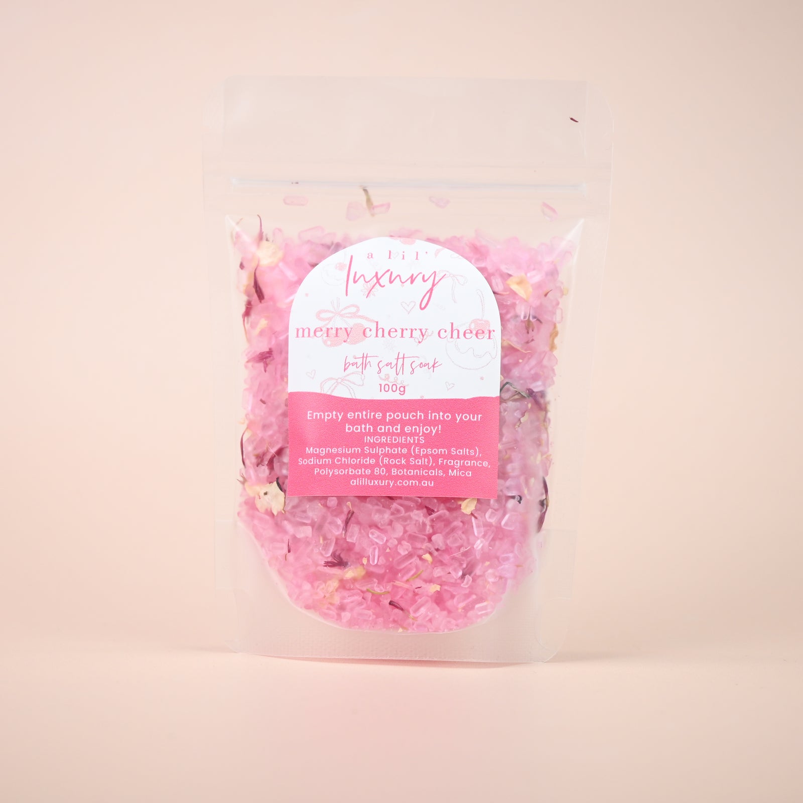 Bath Salt Soak | Christmas Edition