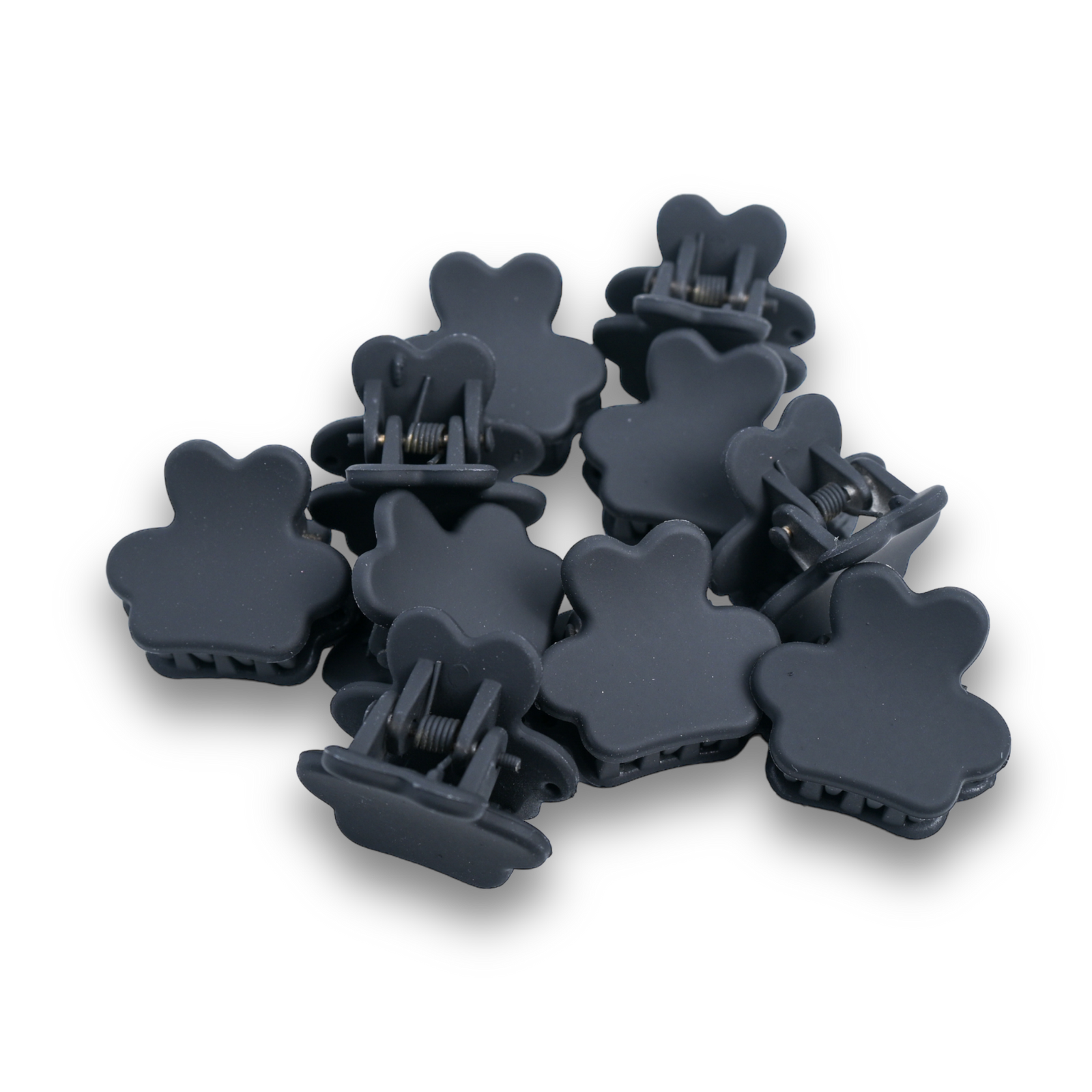 mini black hair clips - a lil luxury