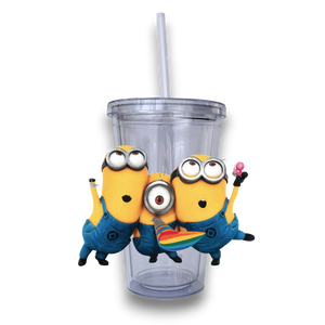 minion plastic tumbler - a lil luxury