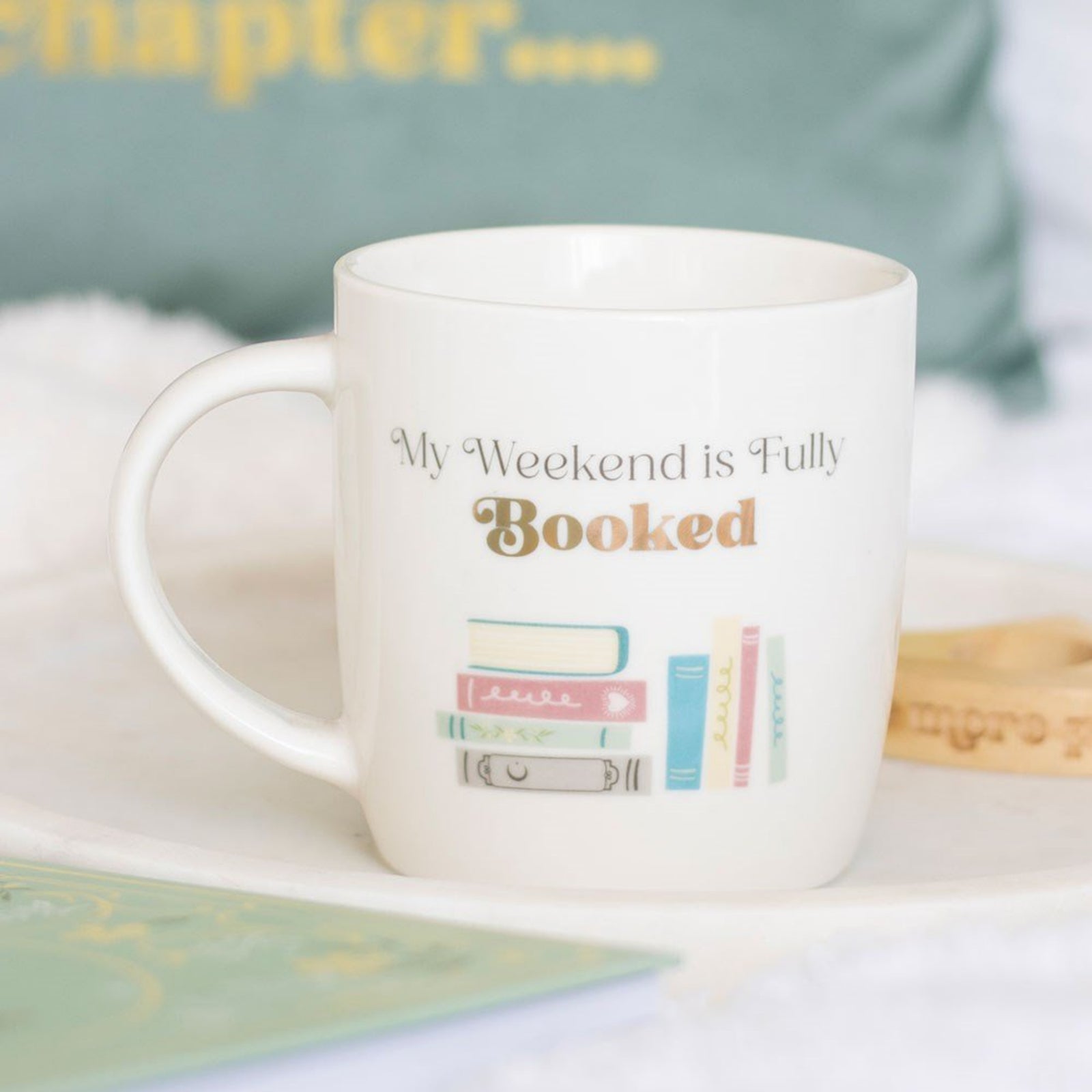 weekend fully booked mug by A Lil Luxury