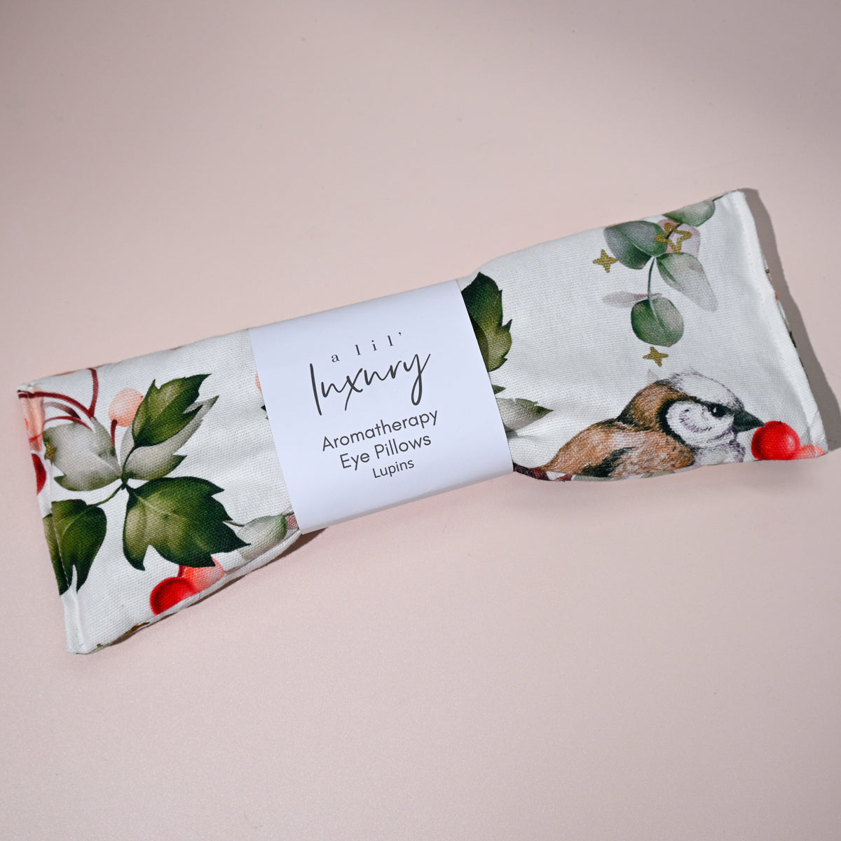 Aromatherapy Lupin Eye Pillow Christmas Edition