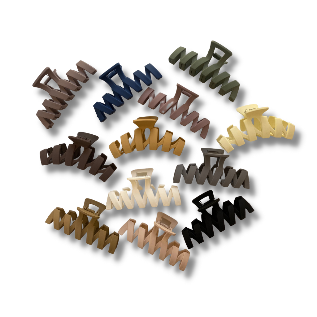 Large Zig Zag Hair Claw - A Lil Luxury