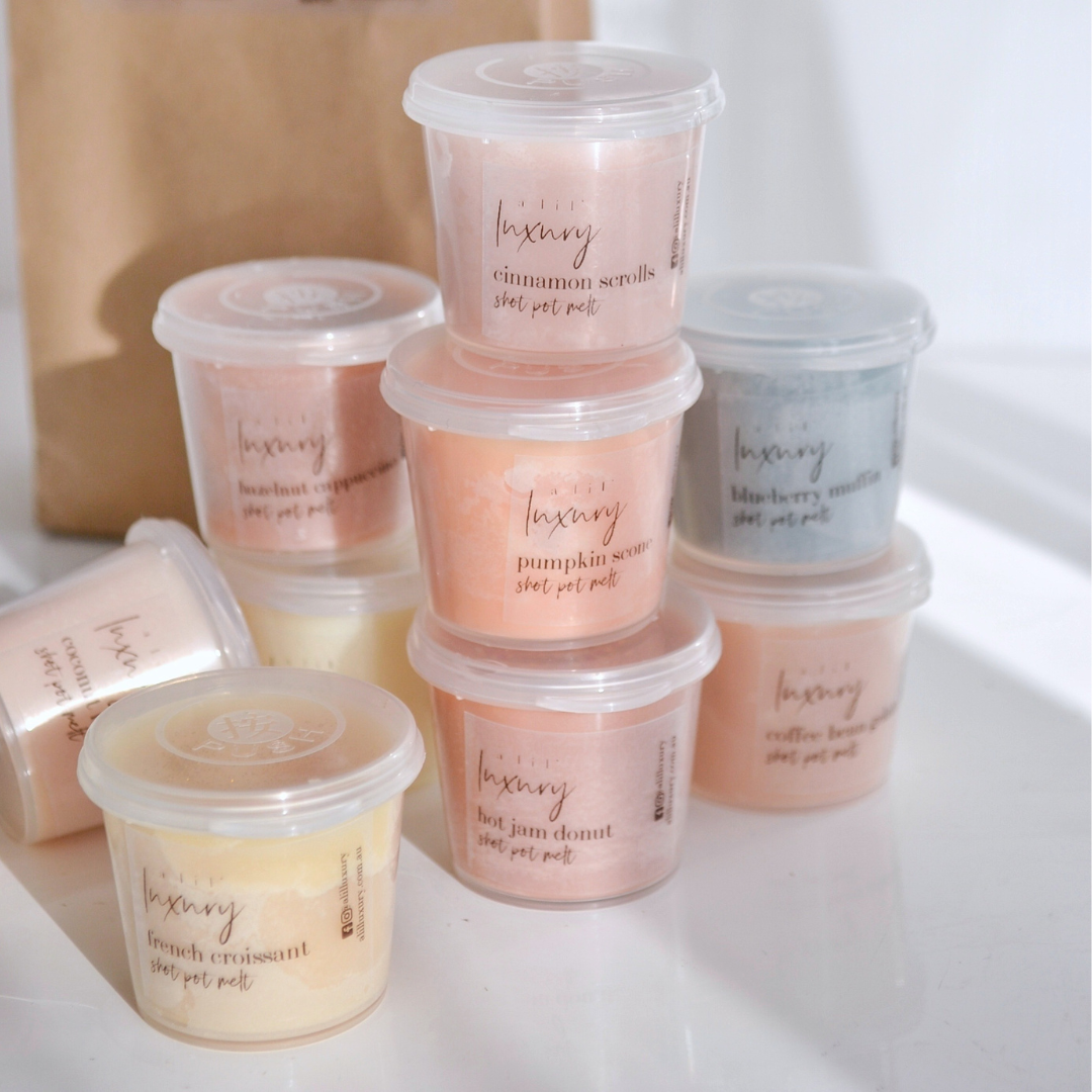 Sample Pots of Fragrance Soy Wax Melts Afterpay Available A