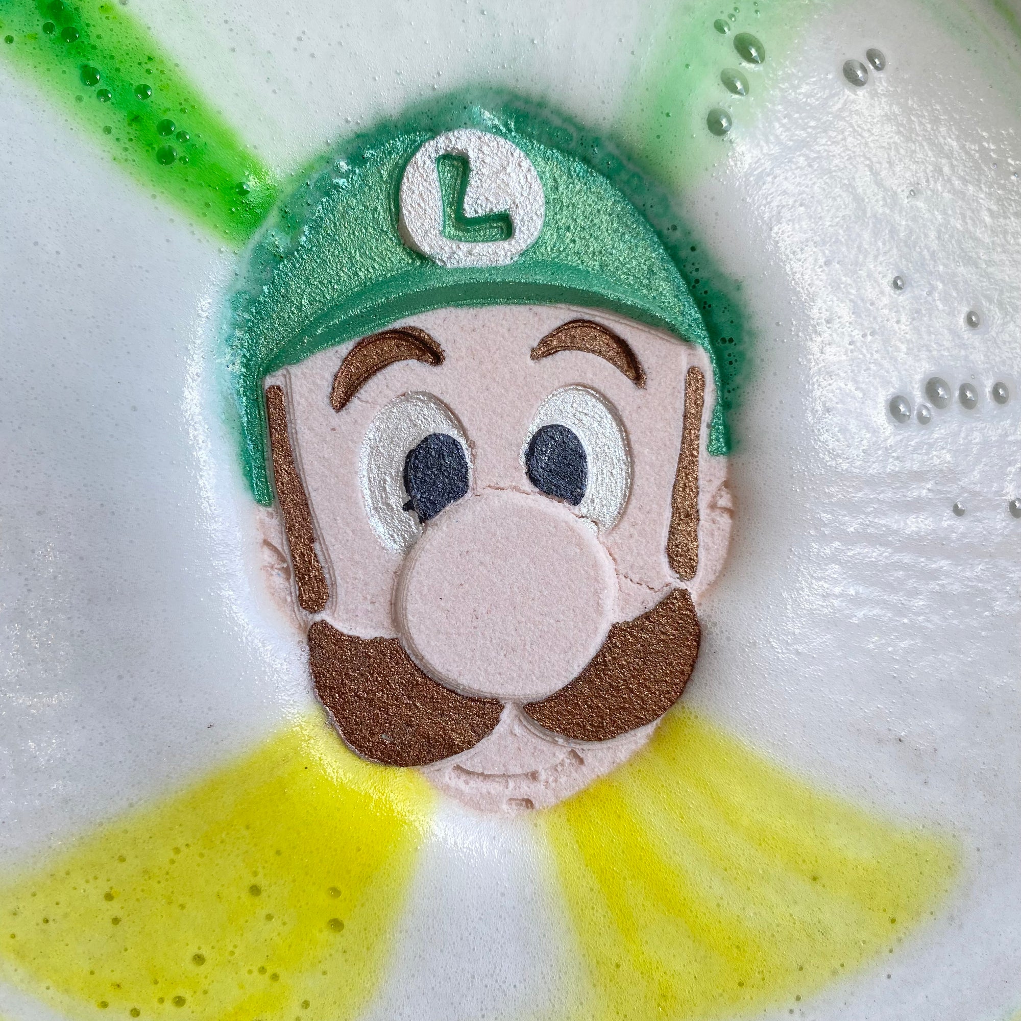 Luigi Mario Cart Bath Bomb - A Lil Luxury