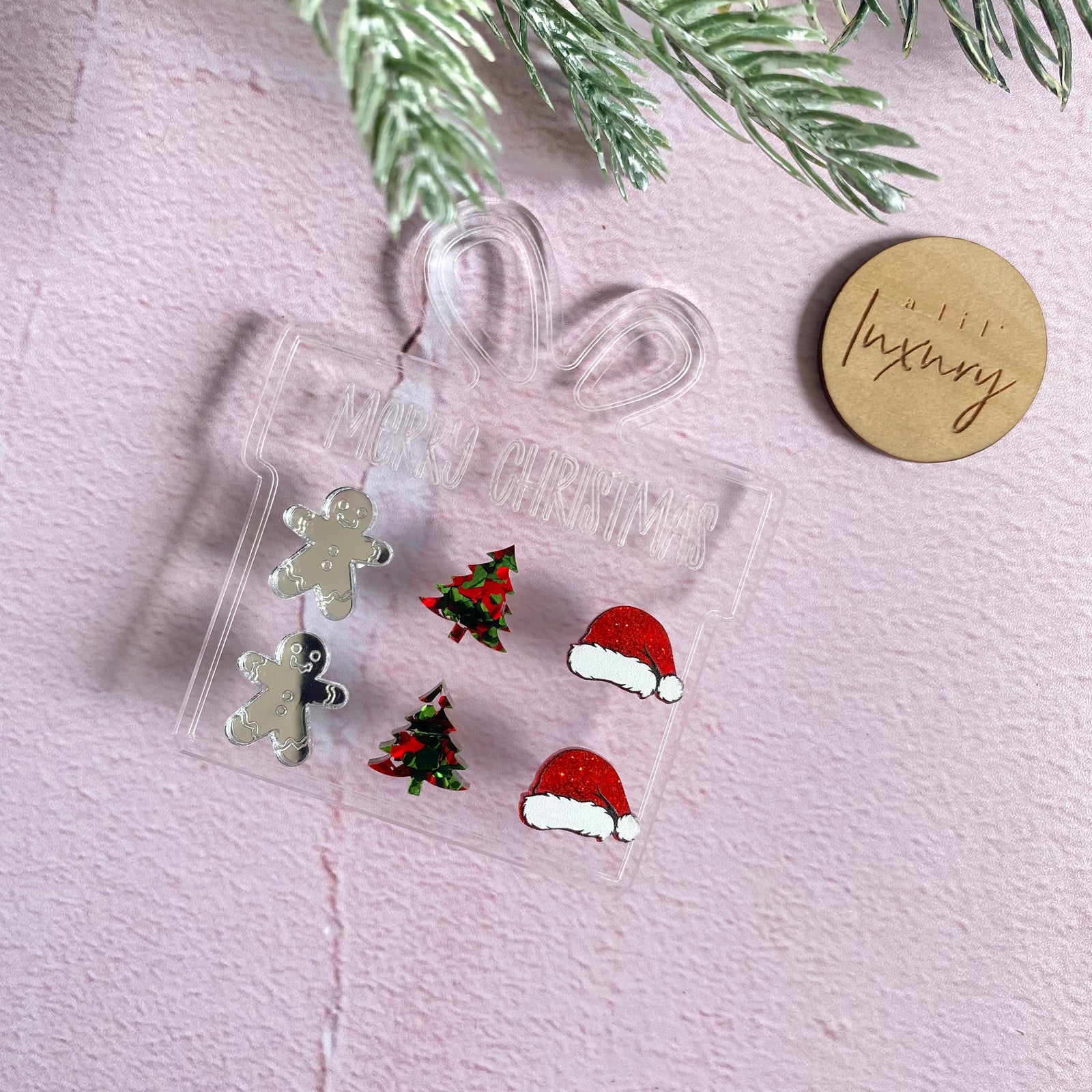 Christmas Earring Gift Holder