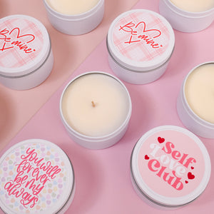Soy Tin Candle Valentines Day Edition