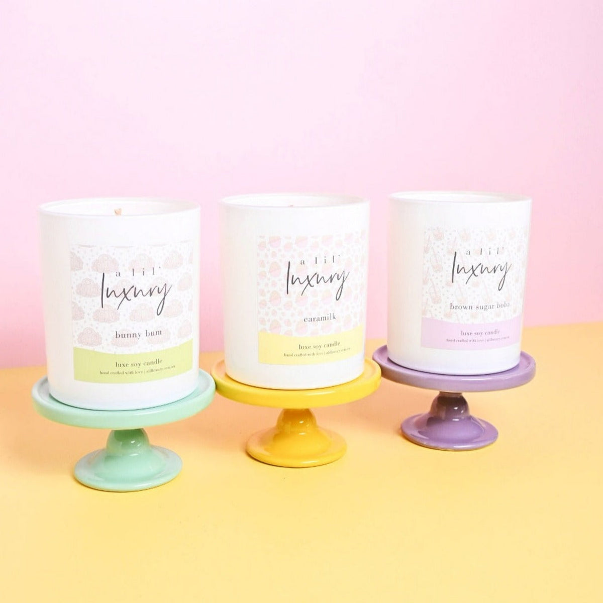 soy candles for Easter, made by A Lil' Luxury